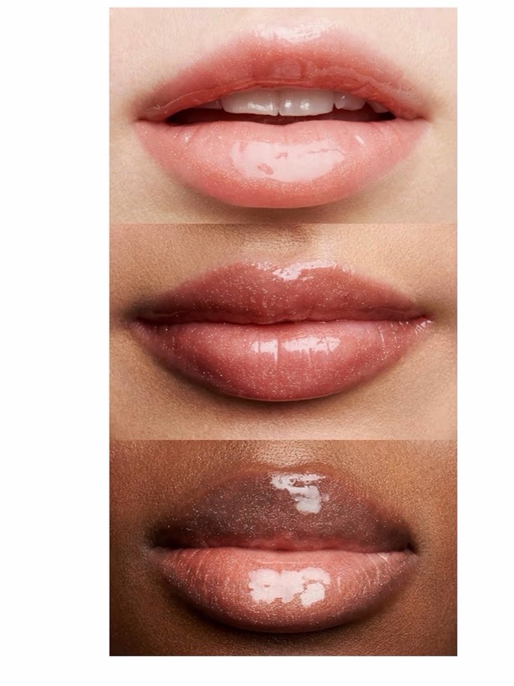 NEW Set of 3 e.l.f Lip Lacquer Gloss in Mauve Glitz - Picture 5 of 6